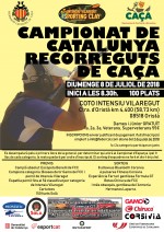 Llista d´esquadres i horari del Campionat de Catalunya de Recorreguts de Caça del 2018