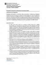 Proposta de resolució provisional de concessió d’ajuts de la Generalitat per la caça de senglars